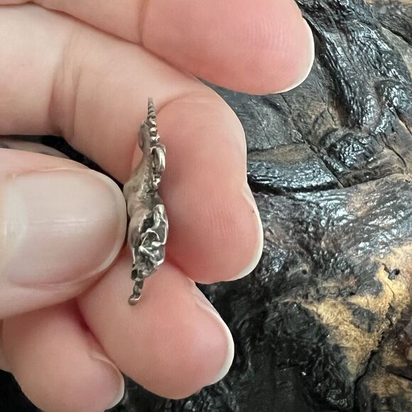 Vintage Sterling Silver Charm Unicorn Magical Whimsical Fairytale Story - Picture 3 of 9